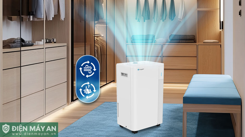 Máy Hút Ẩm Casper 20 Lít DE-20L1